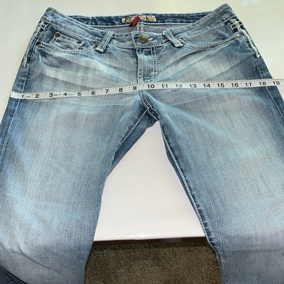 BKE Denim Madison Straight Leg Low Rise 28 - Picture 5 of 16